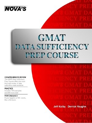 cover image of GMAT Data Sufficiency Prep Course